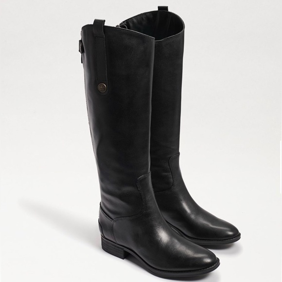 Women’s Sam Edelman Mikala Knee High Wide Calf Black riding boot